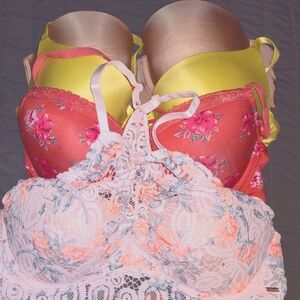 Victoria Secret Bras Bundle 38C
